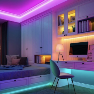 12V 5050 İÇ MEKAN ESNEK RGB ŞERİT LED (5 METRE)