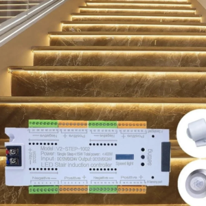 SENSÖRLÜ MERDİVEN BASAMAK LED AYDINLATMA MODÜLÜ ( 32BASAMAK DESTEKLER)
