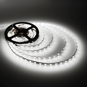 12V 3528 DIŞ MEKAN SİLİKONLU BEYAZ ŞERİT LED (5 METRE)