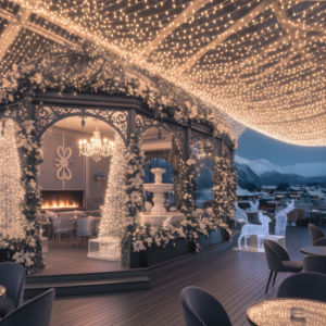 2*2METRE PERDE LED DIŞ MEKAN İP65 YILBAŞI SÜSLEMELESİ 400 LEDLİ BEYAZ KABLO